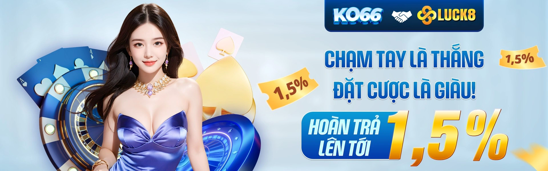 Banner chuyên mục và dịch vụ di động KO66